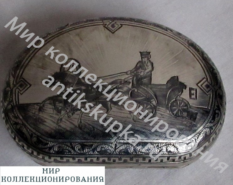 Кошелек , серебро 84 пр. , чернь , русский стиль . Кошелек , серебро 84 пр. , чернь , русский стиль .