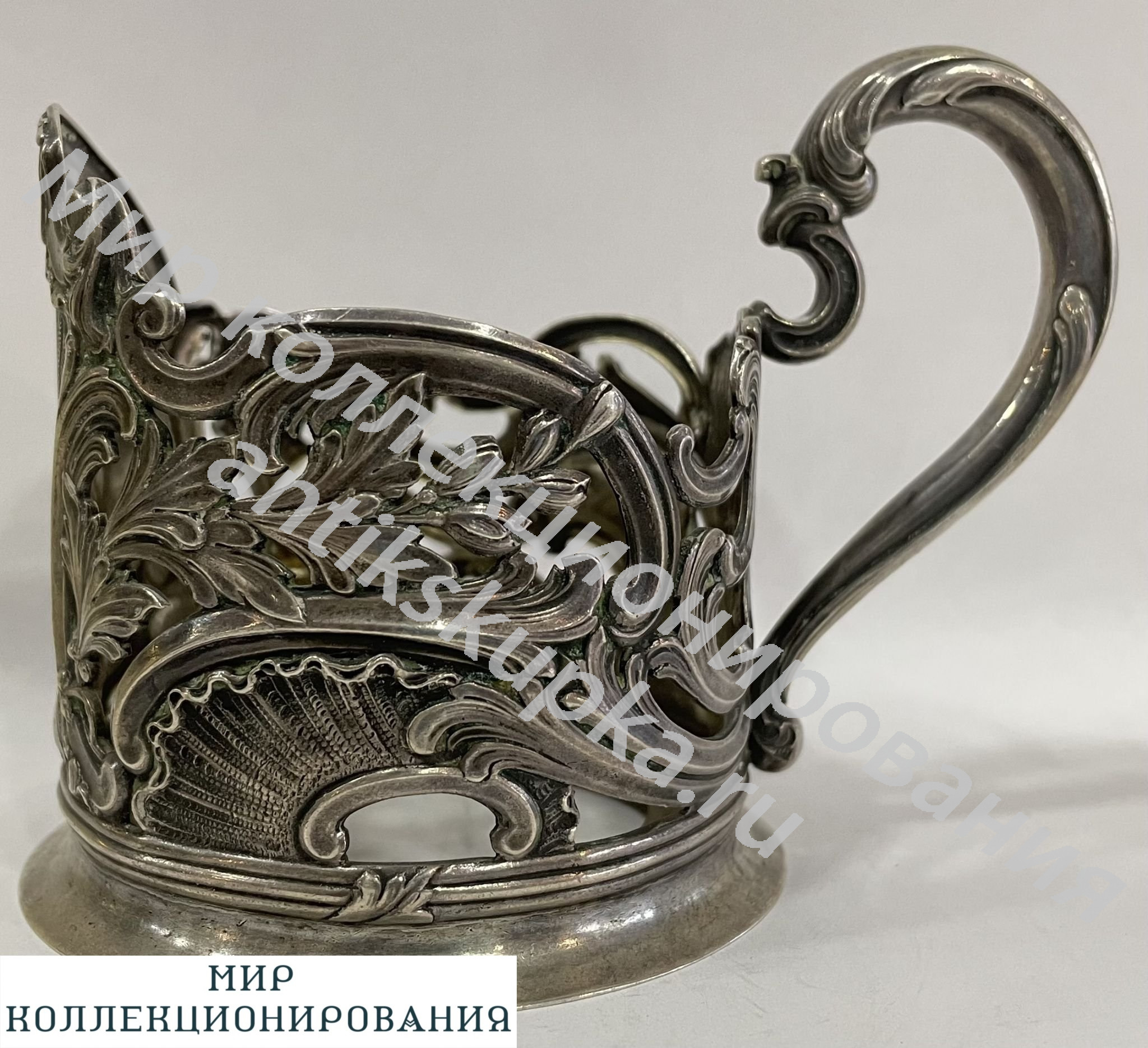 Подстаканник, серебро 84 пробы Подстаканник, серебро 84 пробы