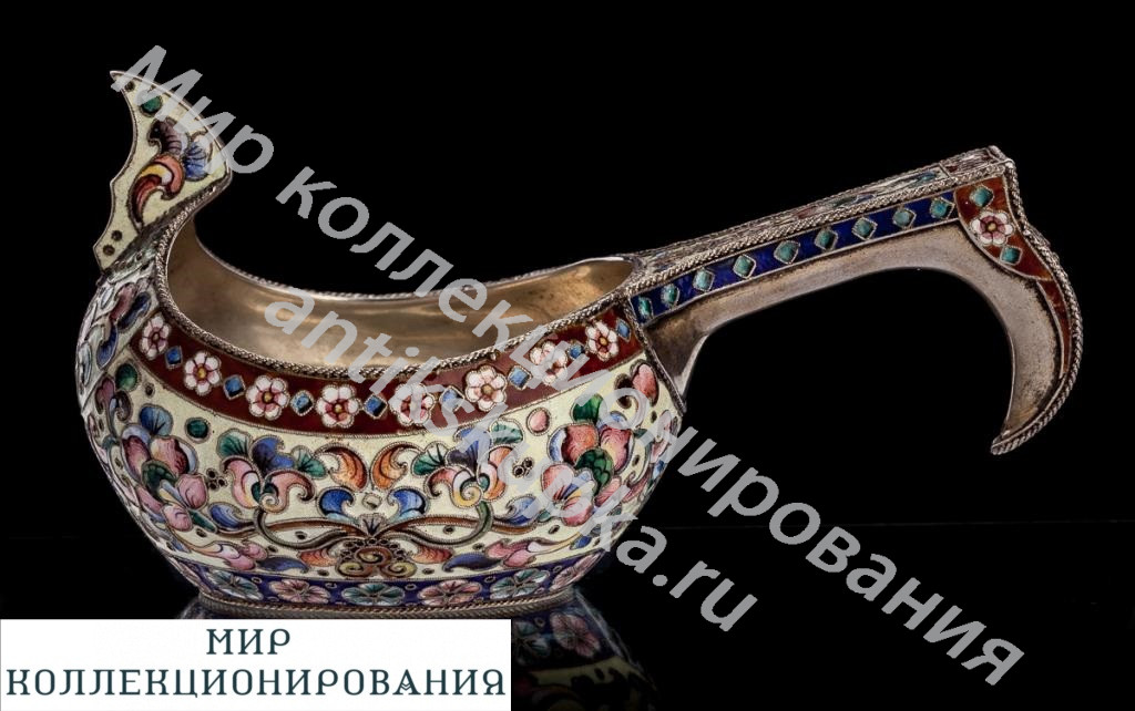 Старинный царский серебряный ковш Старинный царский серебряный ковш