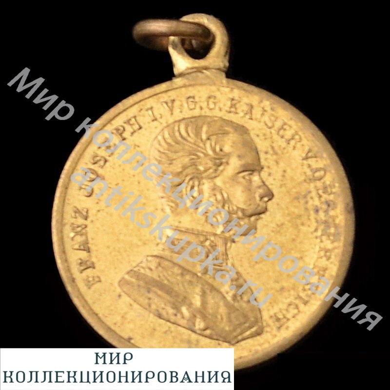 Австрия. Медаль за храбрость в золоте, миниатюра Австрия. Медаль за храбрость в золоте, миниатюра