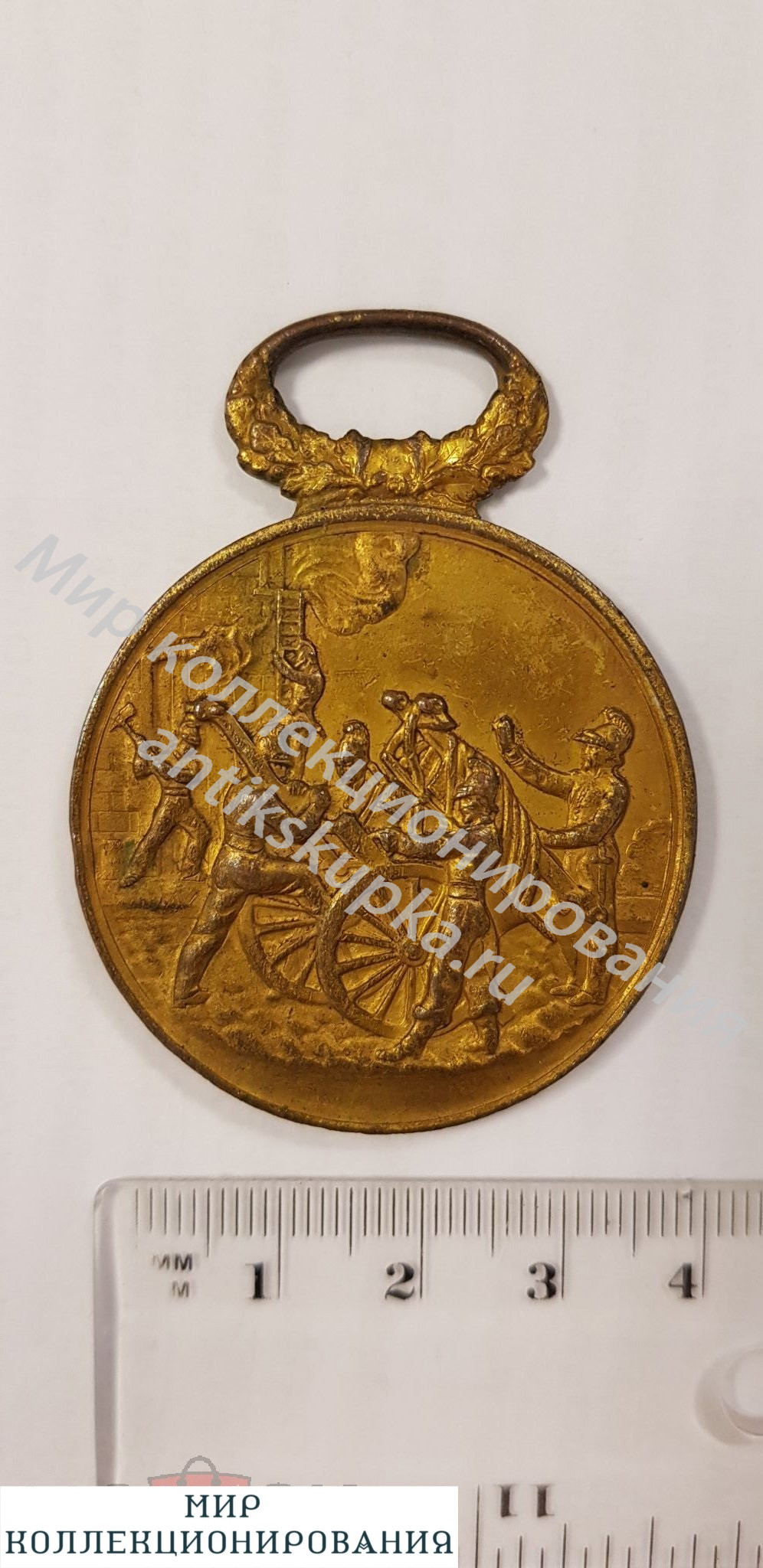 Франция 1885. Медаль участника пожарных учений 1885 года Франция 1885. Медаль участника пожарных учений 1885 года