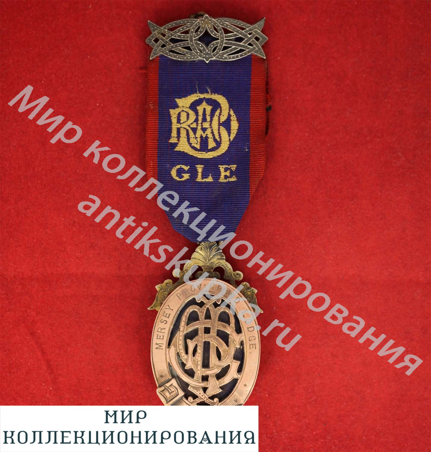 Масонская медаль Ордена буйволов - D.P.G.P. подписной, 1924г. Масонская медаль Ордена буйволов - D.P.G.P. подписной, 1924г.
