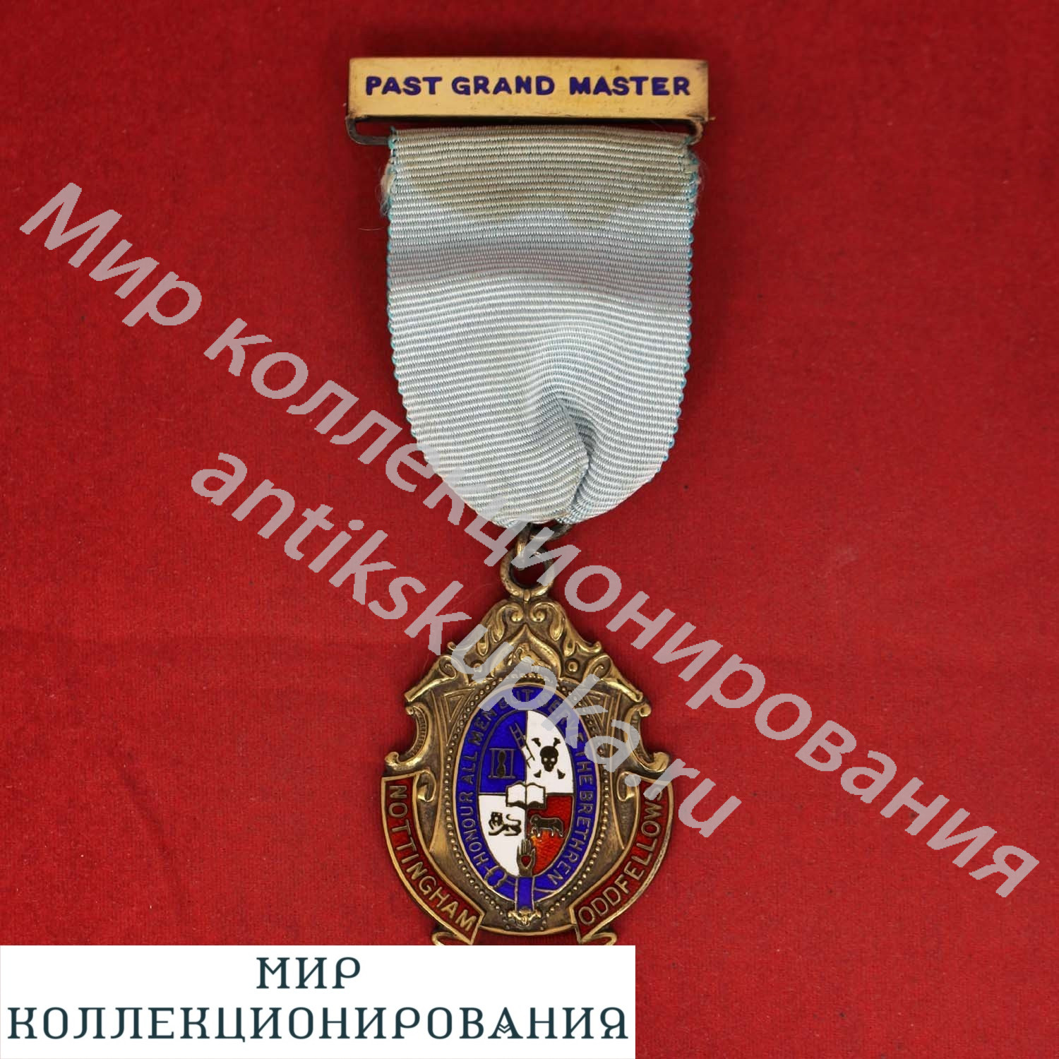 Масонская медаль Past Grand Master, Independent Order of Oddfellows Масонская медаль Past Grand Master, Independent Order of Oddfellows