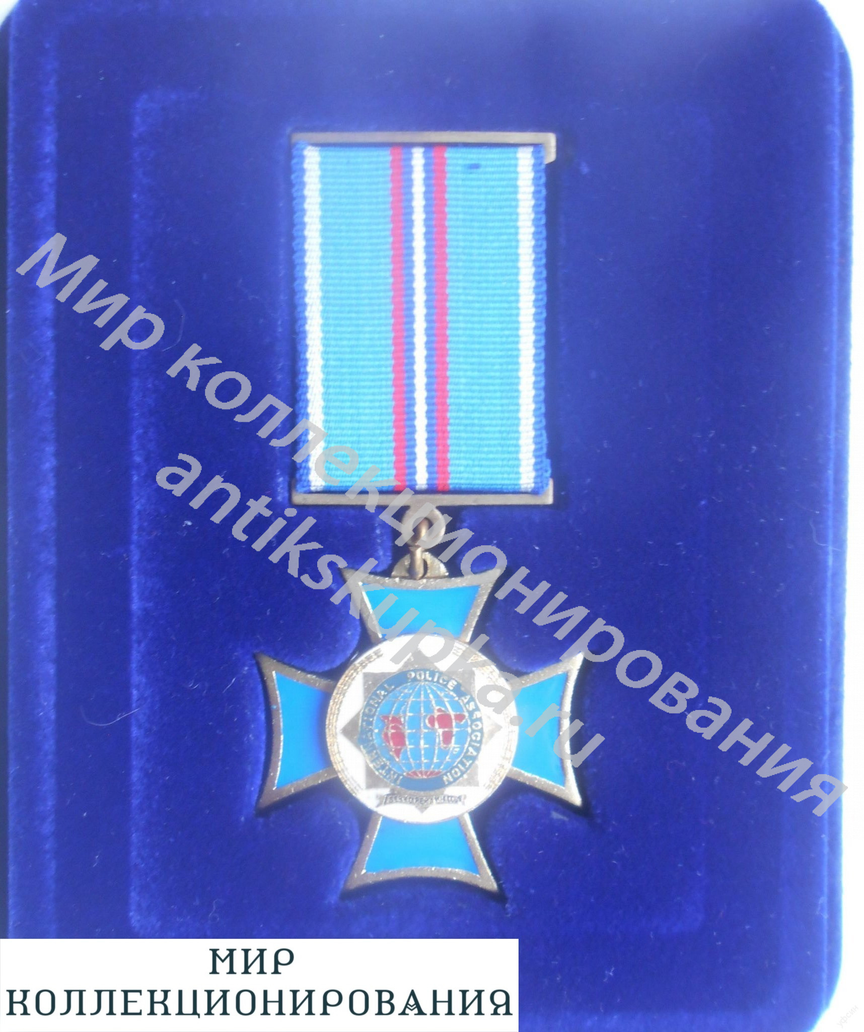 Медаль Крест Награда ИНТЕРПОЛ Медаль Крест Награда ИНТЕРПОЛ
