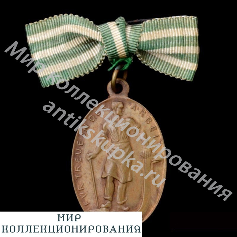 Саксония. Медаль за труд г. Дрездена Саксония. Медаль за труд г. Дрездена