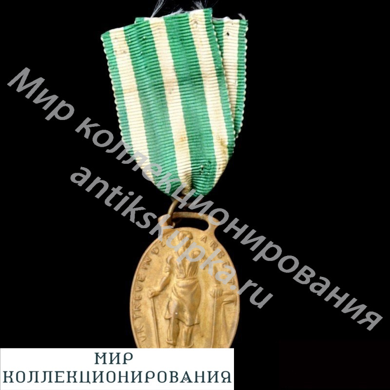 Саксония. Медаль за труд г. Лейпцига Саксония. Медаль за труд г. Лейпцига