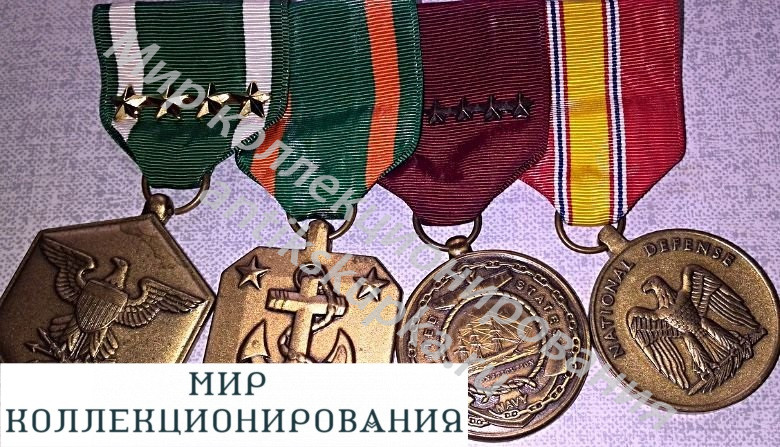 США Колодка медалей ветерана США Колодка медалей ветерана
